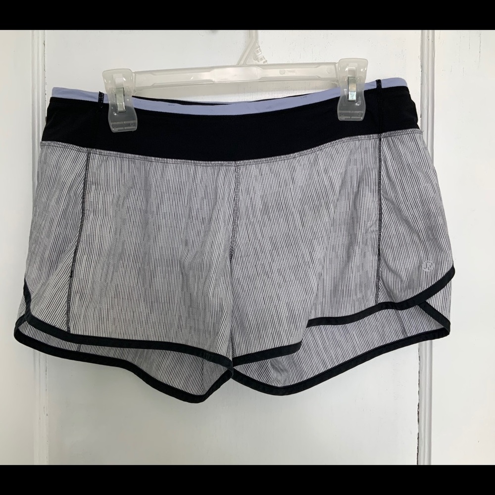 Lululemon Turbo Run shorts, size 8